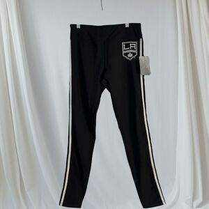 Brand New For Her by Carl Banks LA Kings Hockey Sweatpants Black Women's Large